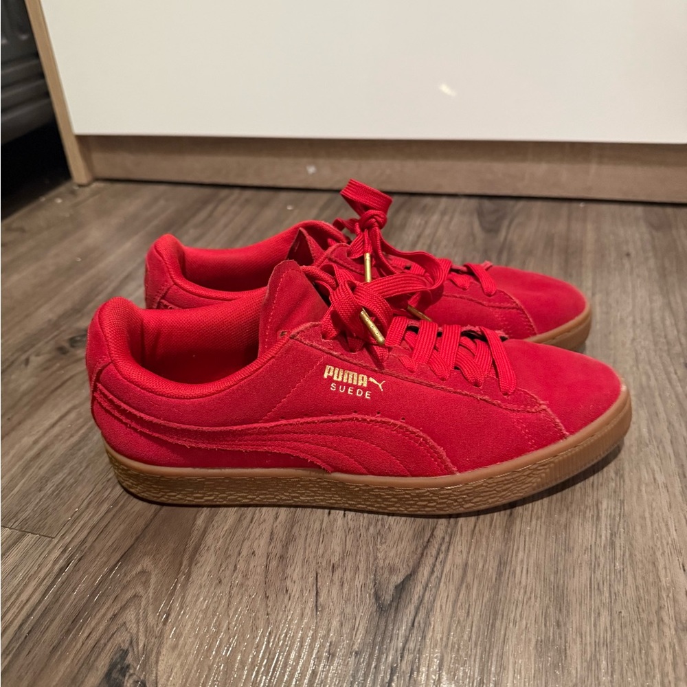 Puma Suede Classic Red Sneakers
